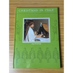 Christmas in Italy Book From World Book Illustrated Childrens Holiday